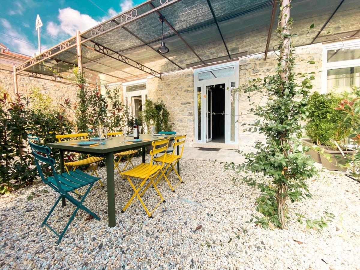 Appartamento New Agriloft 4 Palms clima, giardino e Wi-Fi a 50 mt dal mare Bordighera Esterno foto